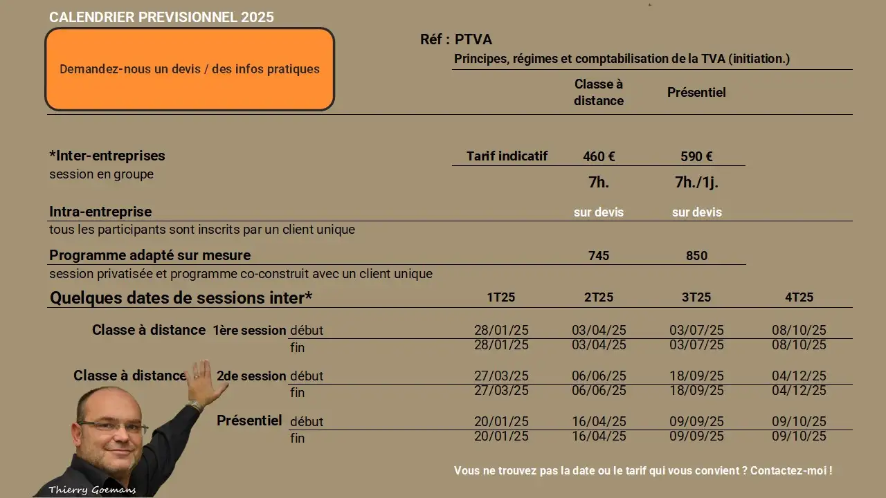 illustration tarif formation